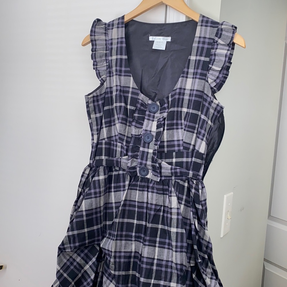 CHARLOTTE RUSSE plaid dress